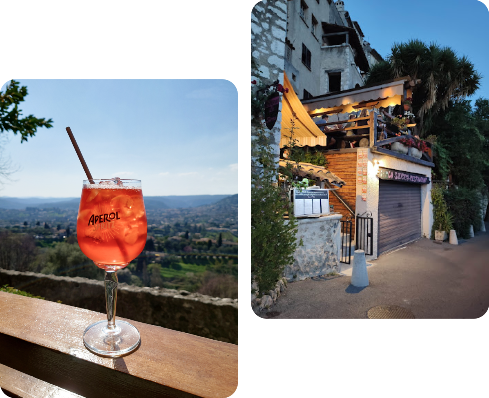 La Sierra - Restaurant Saint-Paul-de-Vence - restaurant Saint-Paul-de-Vence village